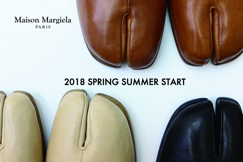 MAISON MARGIELA  18S/S 12.9 START!!