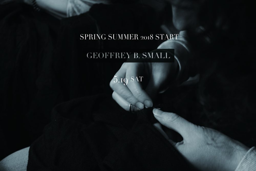Geoffrey B.Small  2018spring&summer 5.19 release.