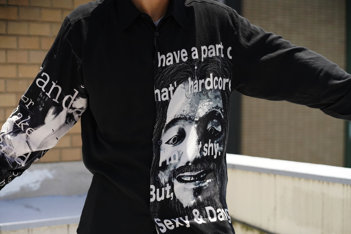 YOHJI YAMAMOTO 【BLACK Scandal】Wisdom Shirt | HUES 福岡セレクト 