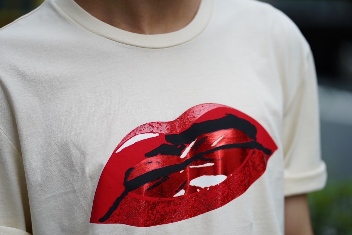 Maison Margiela  Lips Print T-shirt