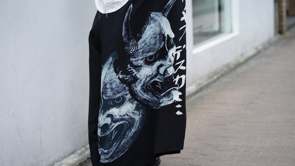 YOHJI YAMAMOTO【BLACK Scandal】Wisdom Flared Pants