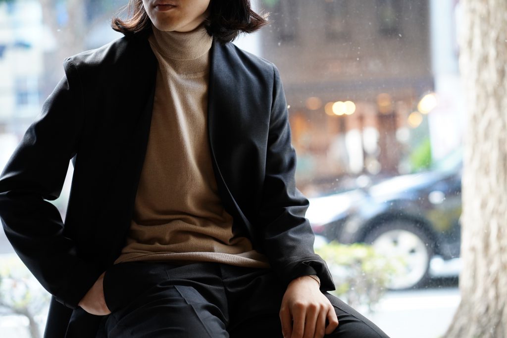 MAISON MARGIELA  Elbow Patch Turtleneck Knit