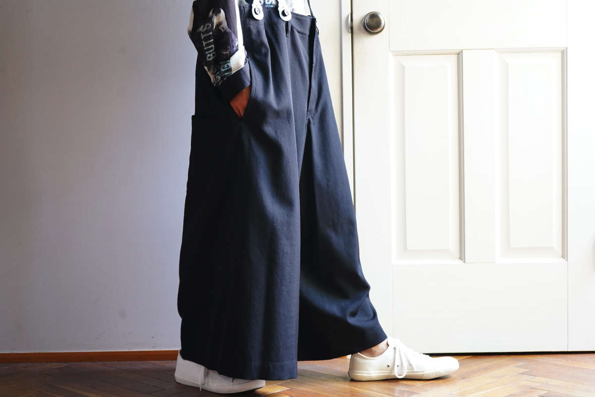 YOHJI YAMAMOTO Suspenders Pants | HUES 福岡セレクトショップ