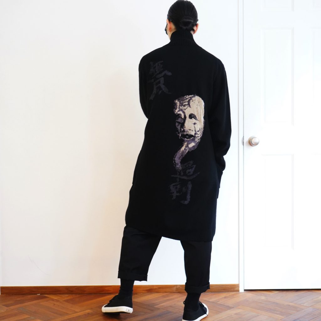 YOHJI YAMAMOTO 【BLACK Scandal】Old Man Knit Cardigan