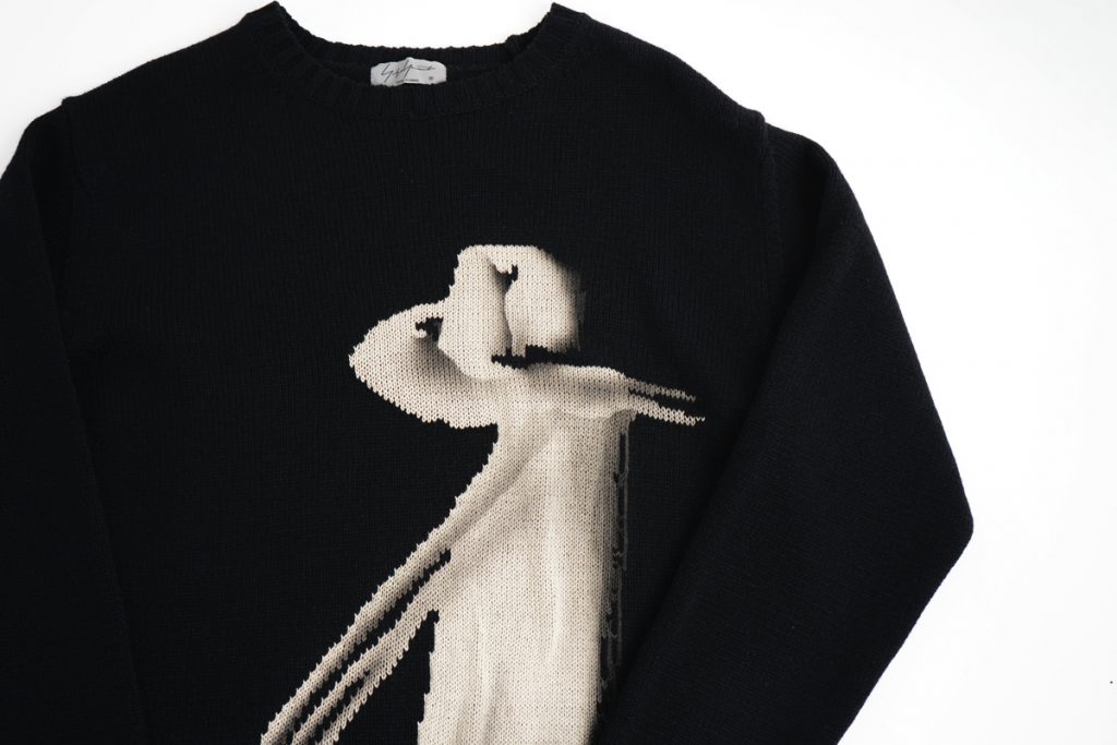 YOHJI YAMAMOTO Women Crew Neck Knit