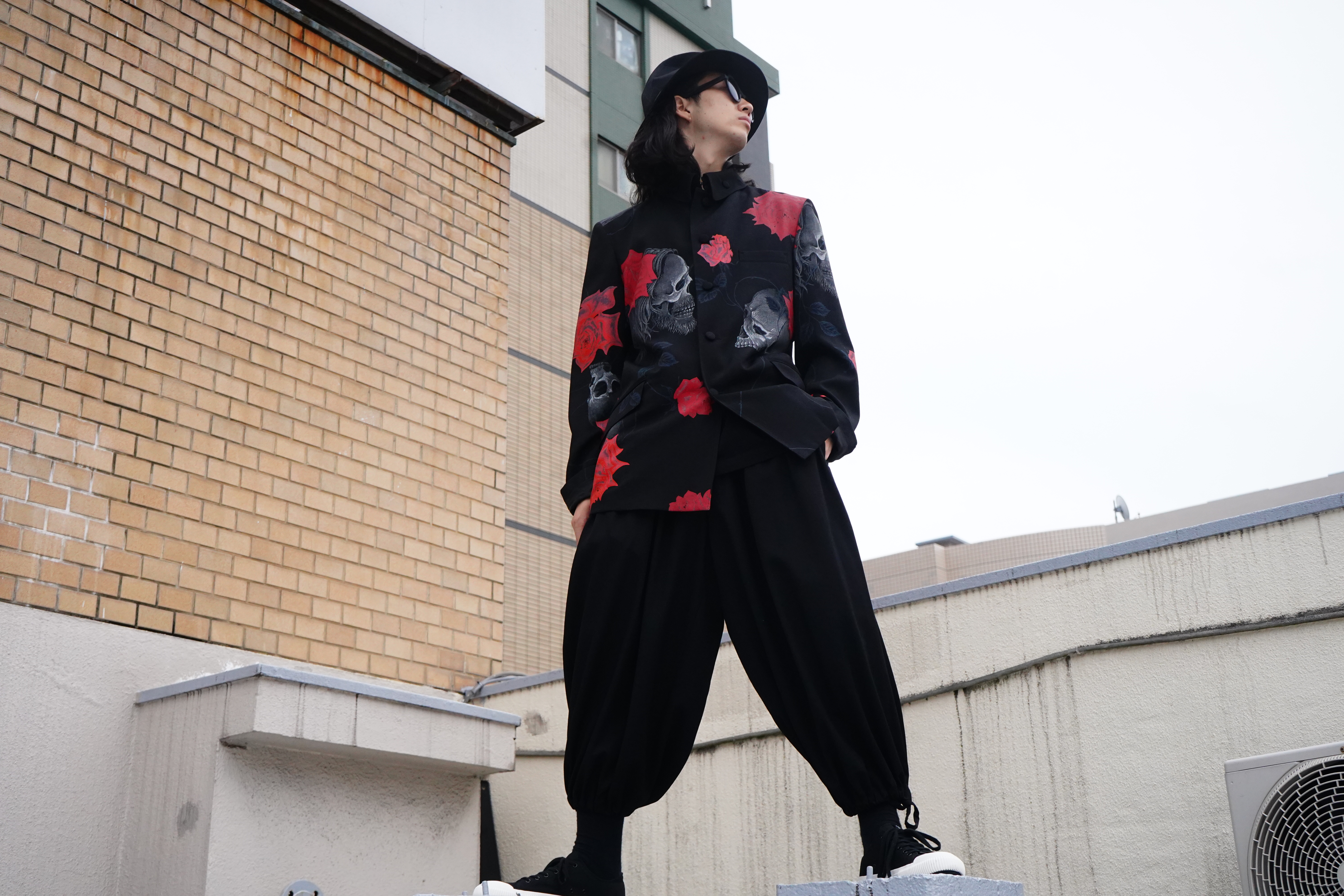 YOHJI YAMAMOTO LIMITED Scull&Rose Zip Jacket 9.22 Drop! | HUES 
