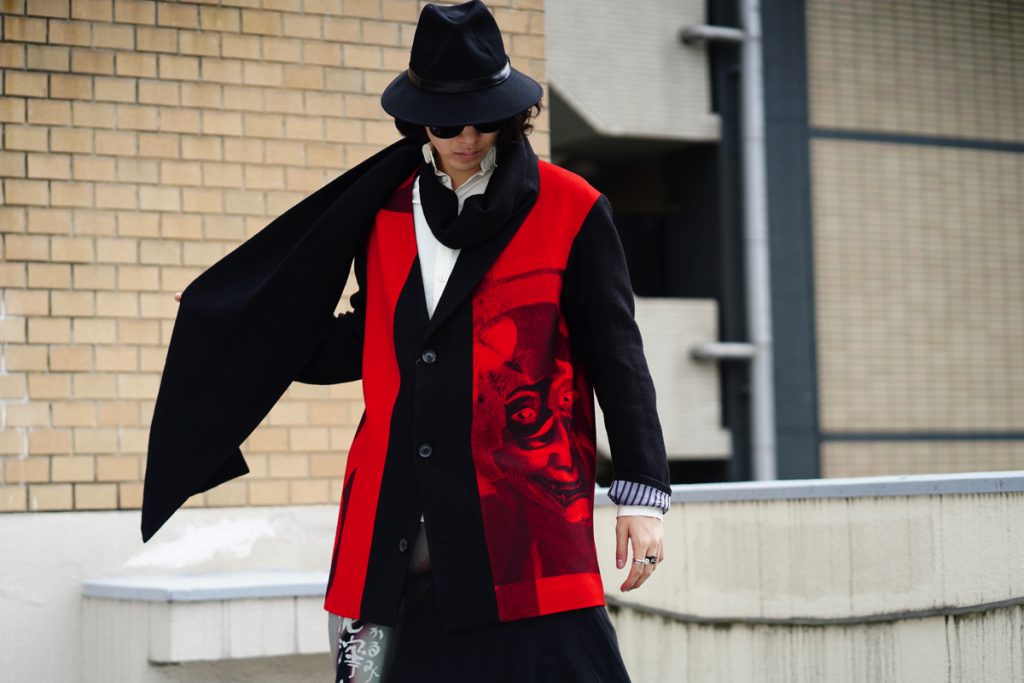 YOHJI YAMAMOTO Stole Flannel Jacket