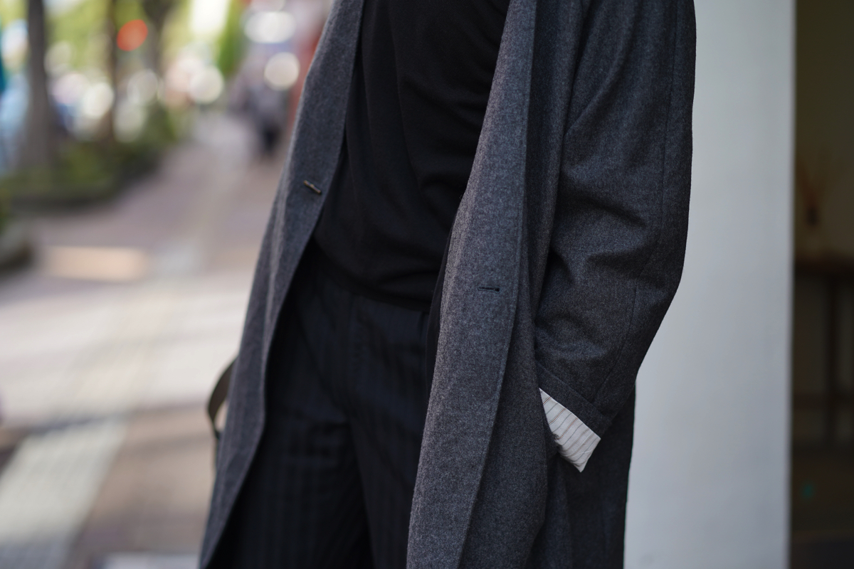 ARAKI YUU Balky Coat | HUES 福岡セレクトショップ