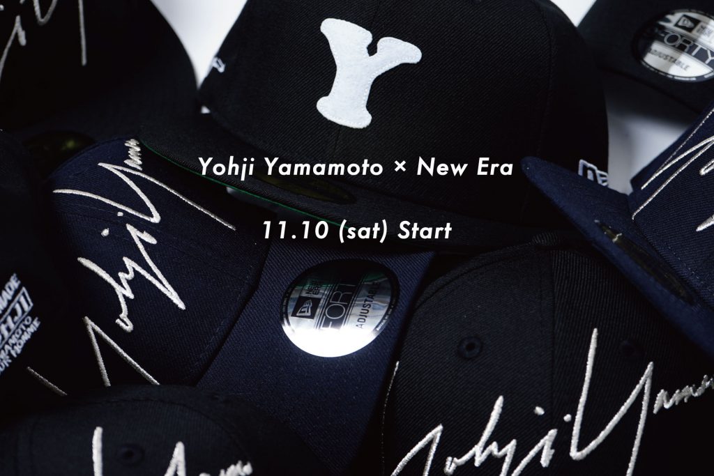 YOHJI YAMAMOTO × NEW ERA Coming Soon…!!!