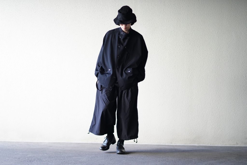 YOHJI YAMAMOTO Stand Up Collar Topper