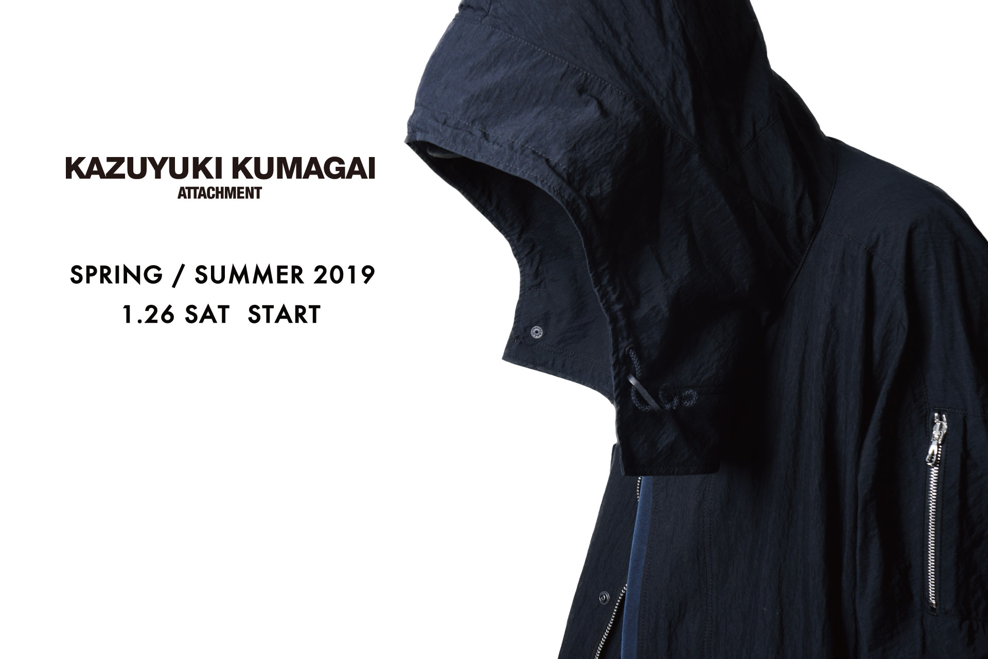KAZUYUKI KUMAGAI 2019 Spring / Summer 1.26 Sat START!!!