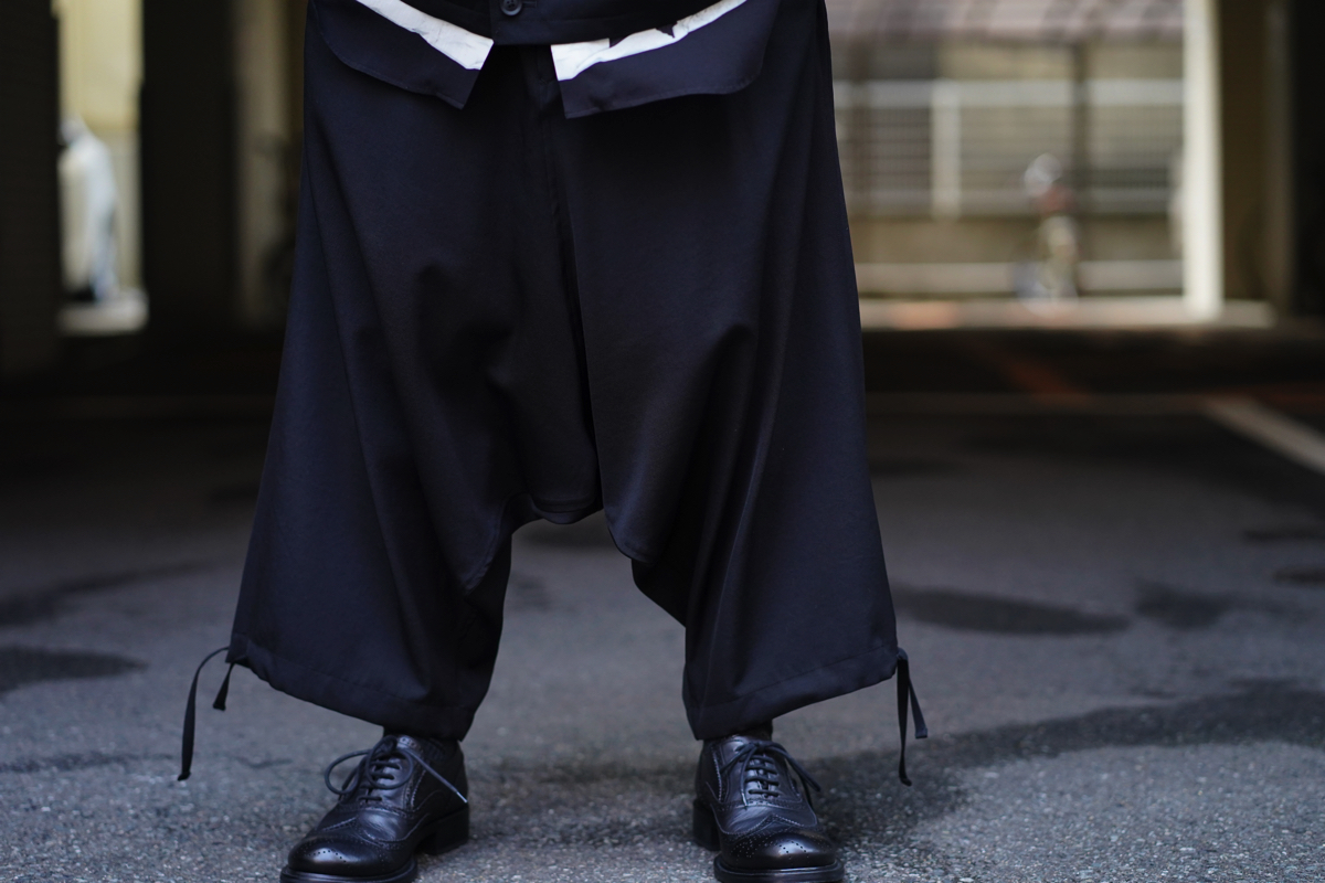 YOHJI YAMAMOTO 19SS Basic Sarouel Pants | HUES 福岡セレクトショップ
