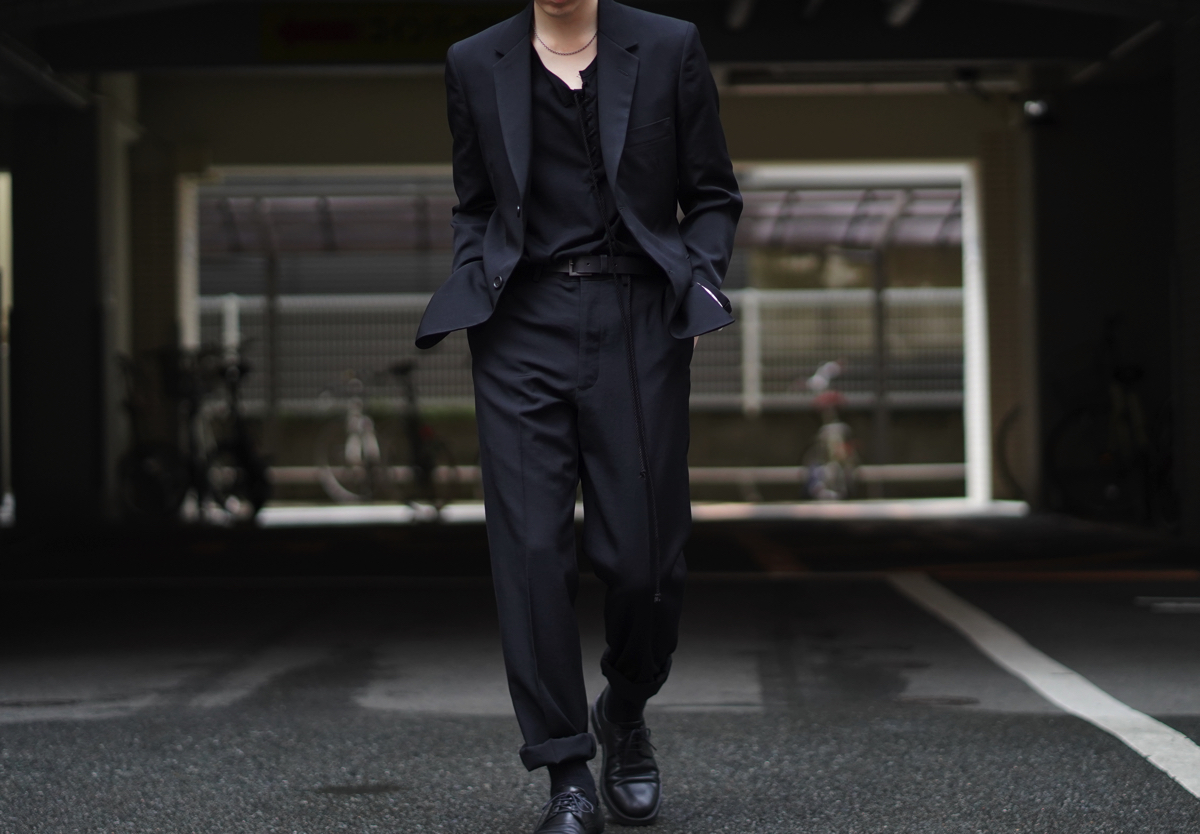 YOHJI YAMAMOTO COSTUME D’HOMME Suit Style