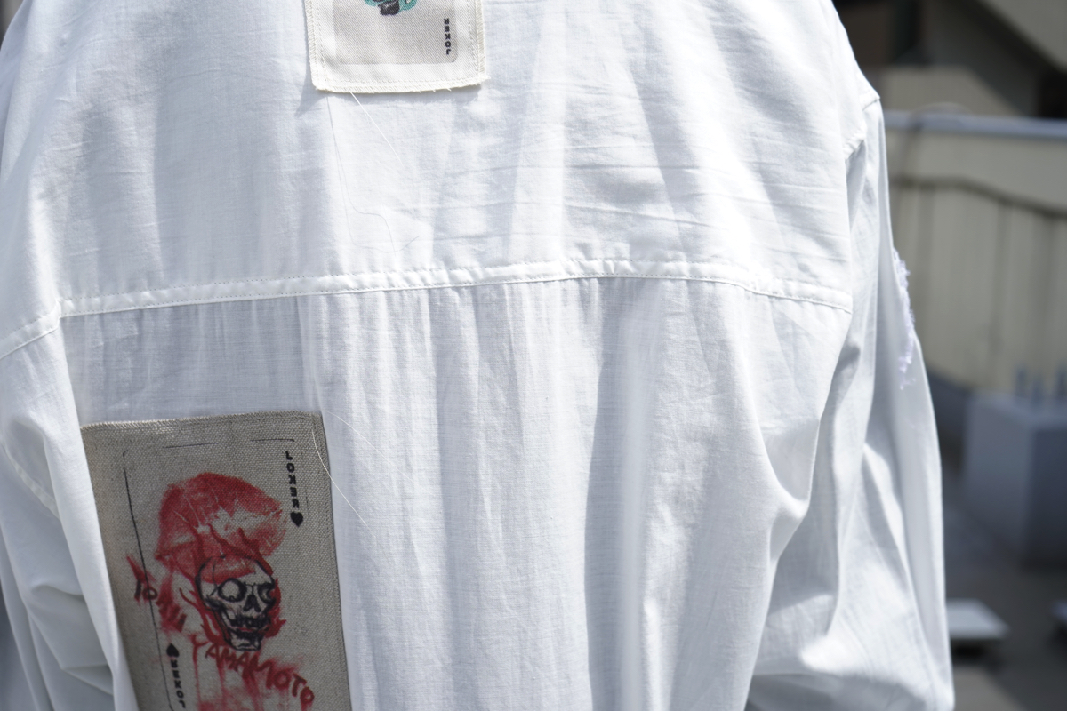 YOHJI YAMAMOTO 19S/S Patchwork Shirt | HUES 福岡セレクトショップ