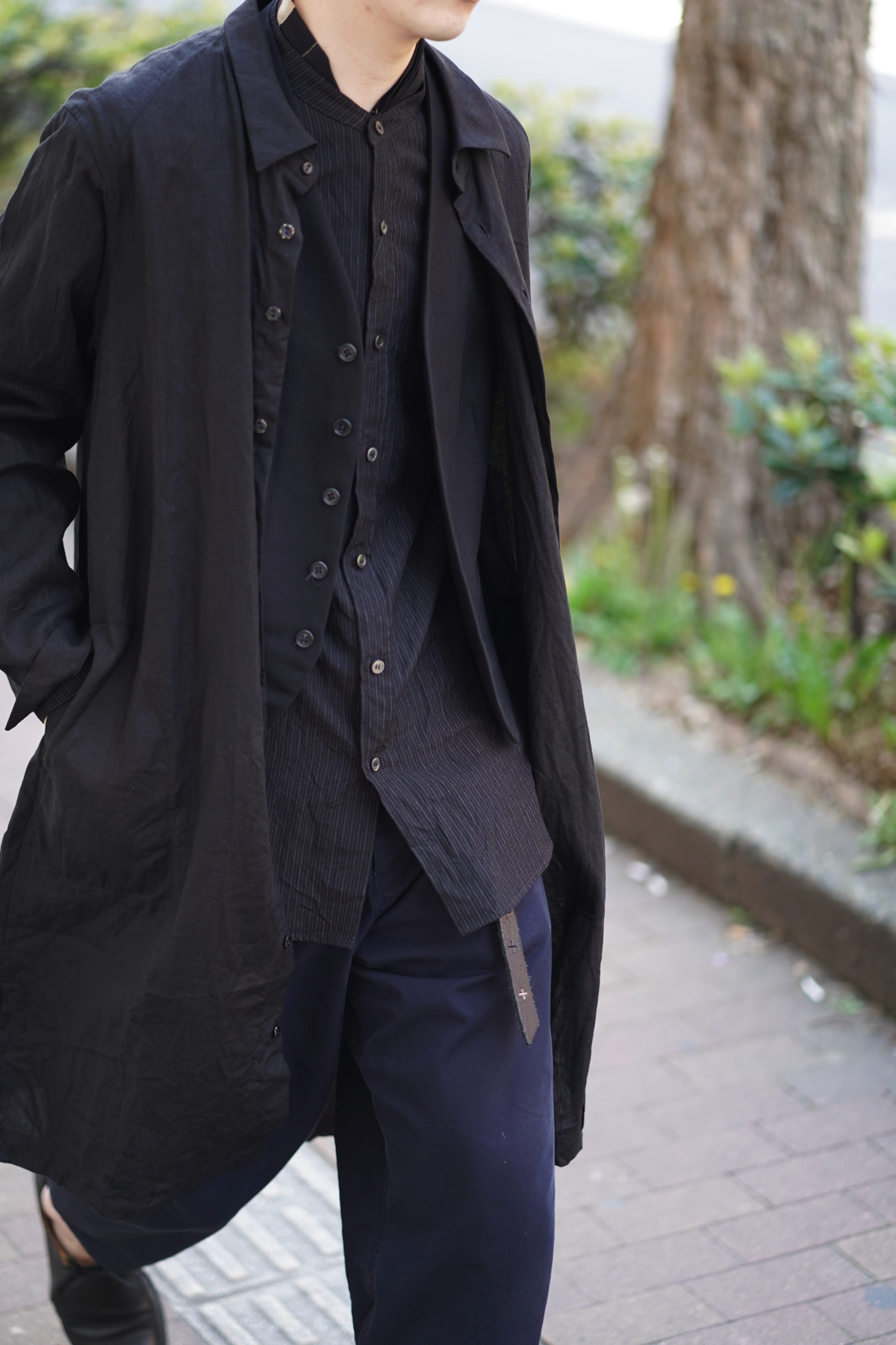 ARAKI YUU 19SS Linen Sleep Shirt | HUES 福岡セレクトショップ