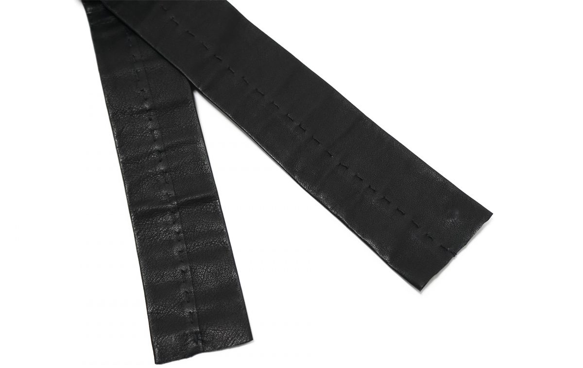 m.a+ 1 piece leather tie