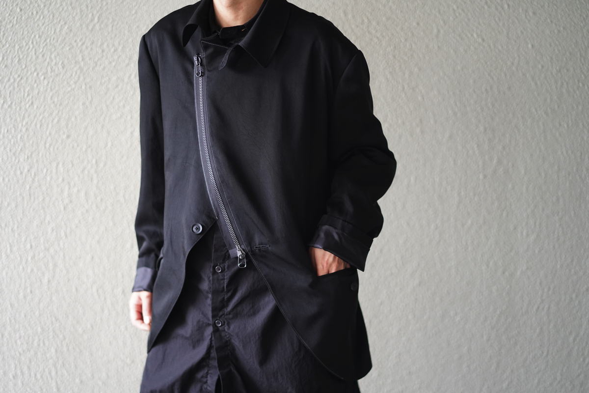 YOHJI YAMAMOTO Deformation Zip Up Jacket | HUES 福岡セレクトショップ