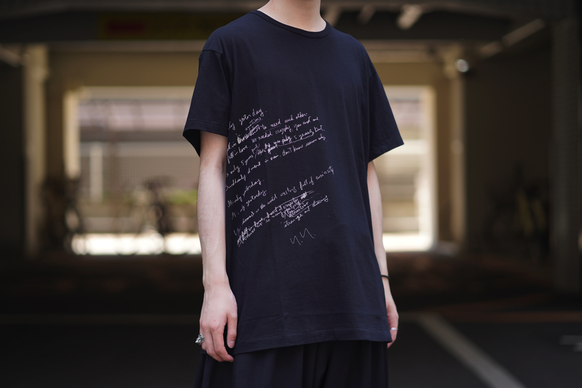 クリアランス売筋品 yohji Yamamoto リリックシャツ シャツ