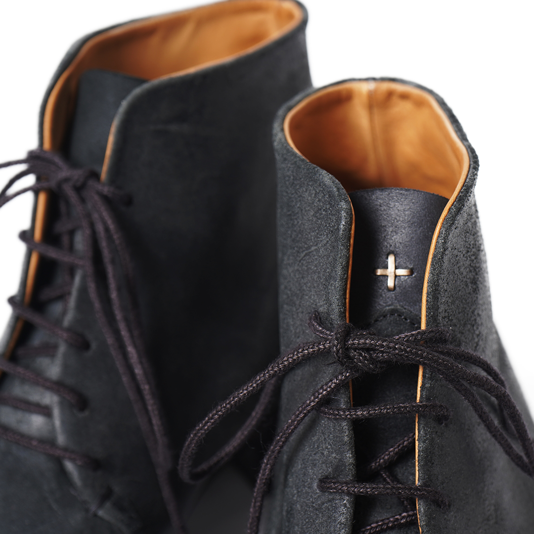 m.a+  1 piece leather short boot VAR 1.5