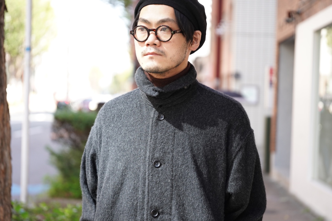 Porter Classic Wool&Gauze Swing Coat | HUES 福岡セレクトショップ