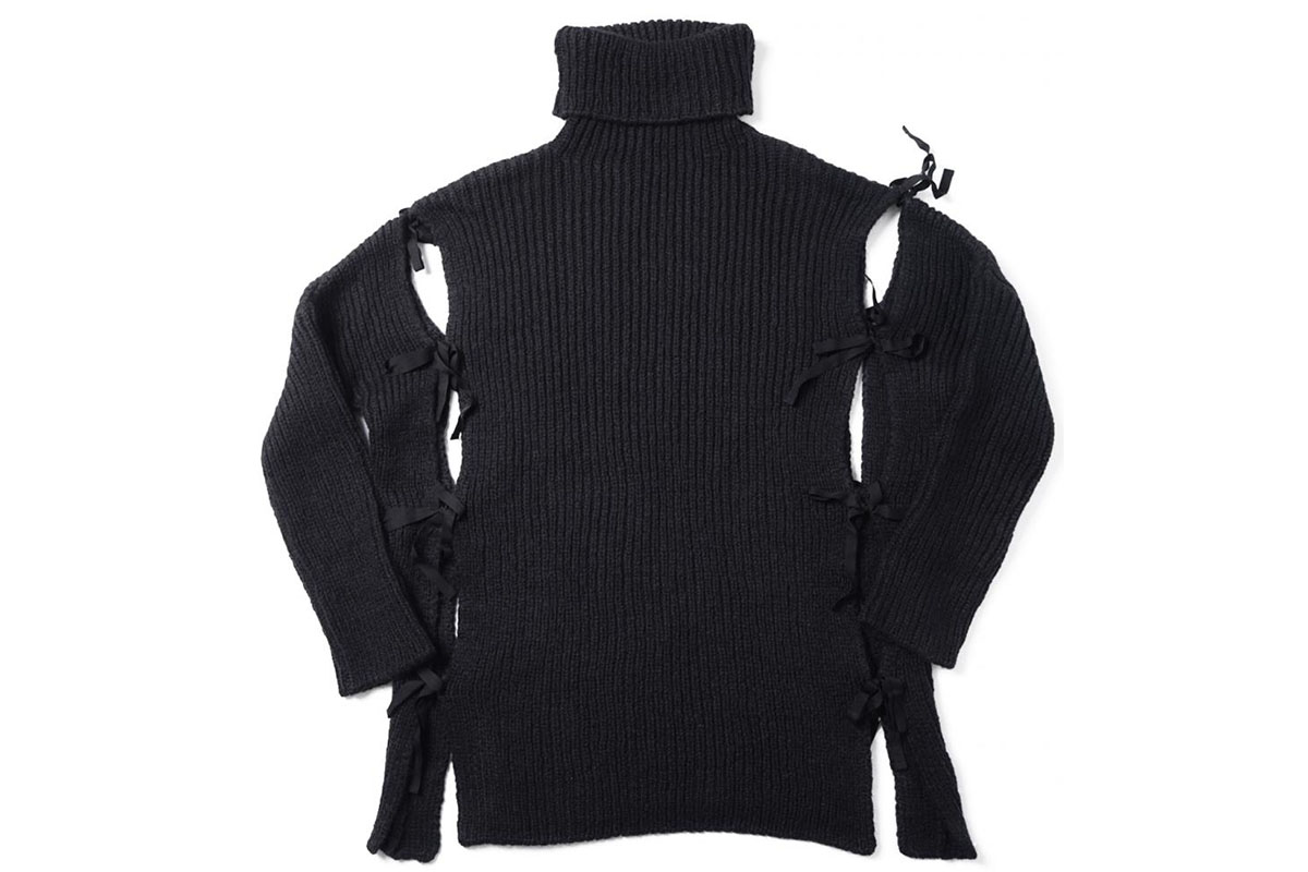 ANN DEMEULEMEESTER Knitted Turtle Neck Claudio | HUES 福岡セレクト ...