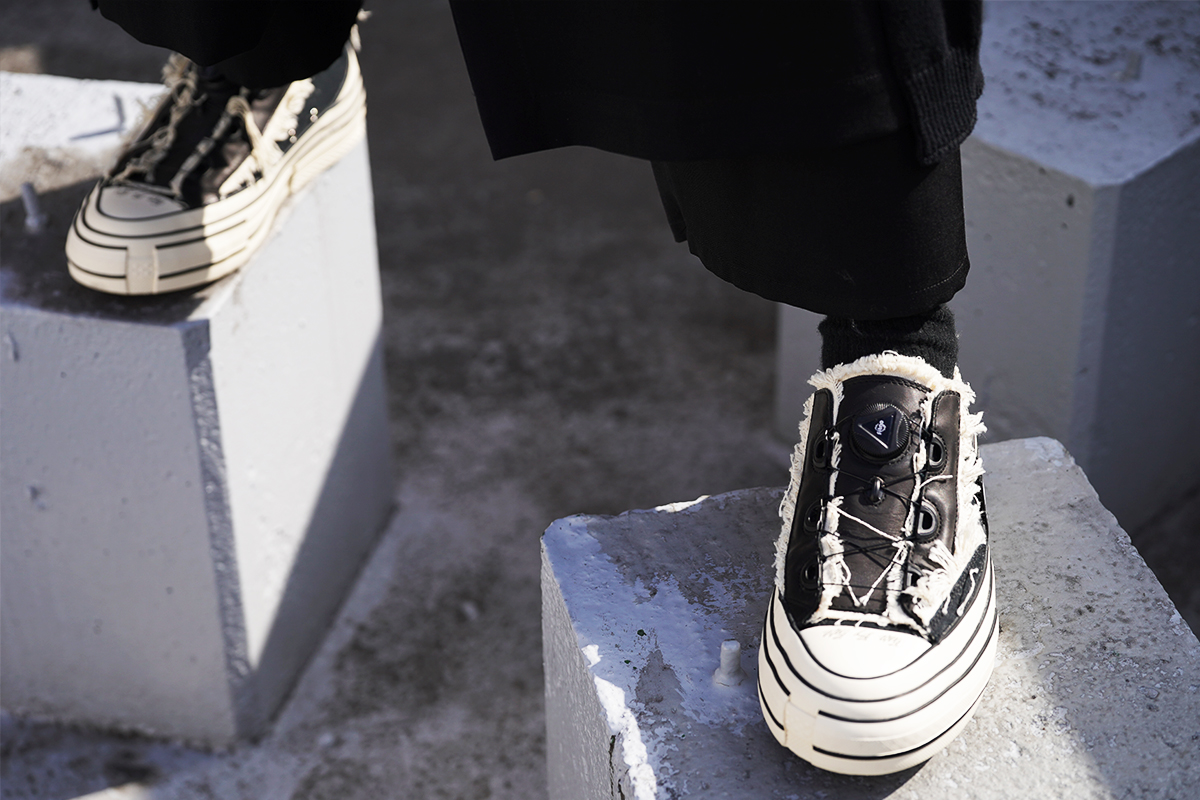 YOHJI YAMAMOTO × XVESSEL High & Low Sneaker RELEASE START 