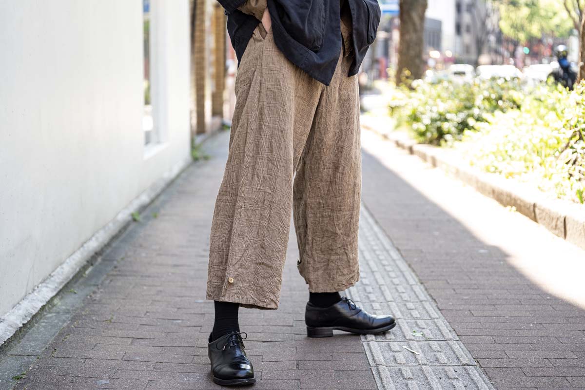 ARAKI YUU 20SS Baggy Pants Special Edition | HUES 福岡セレクトショップ