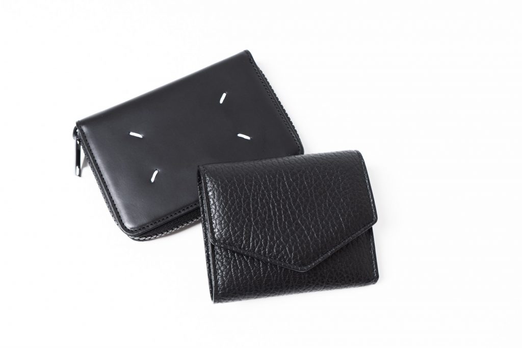 Maison Margiela  Tri-Fold Leather Wallet & Bi-Fold Zip Wallet