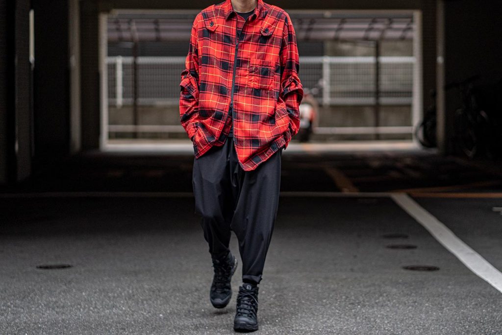 ワイズ バングオン! 2020-21AW Suspender Check Shirt