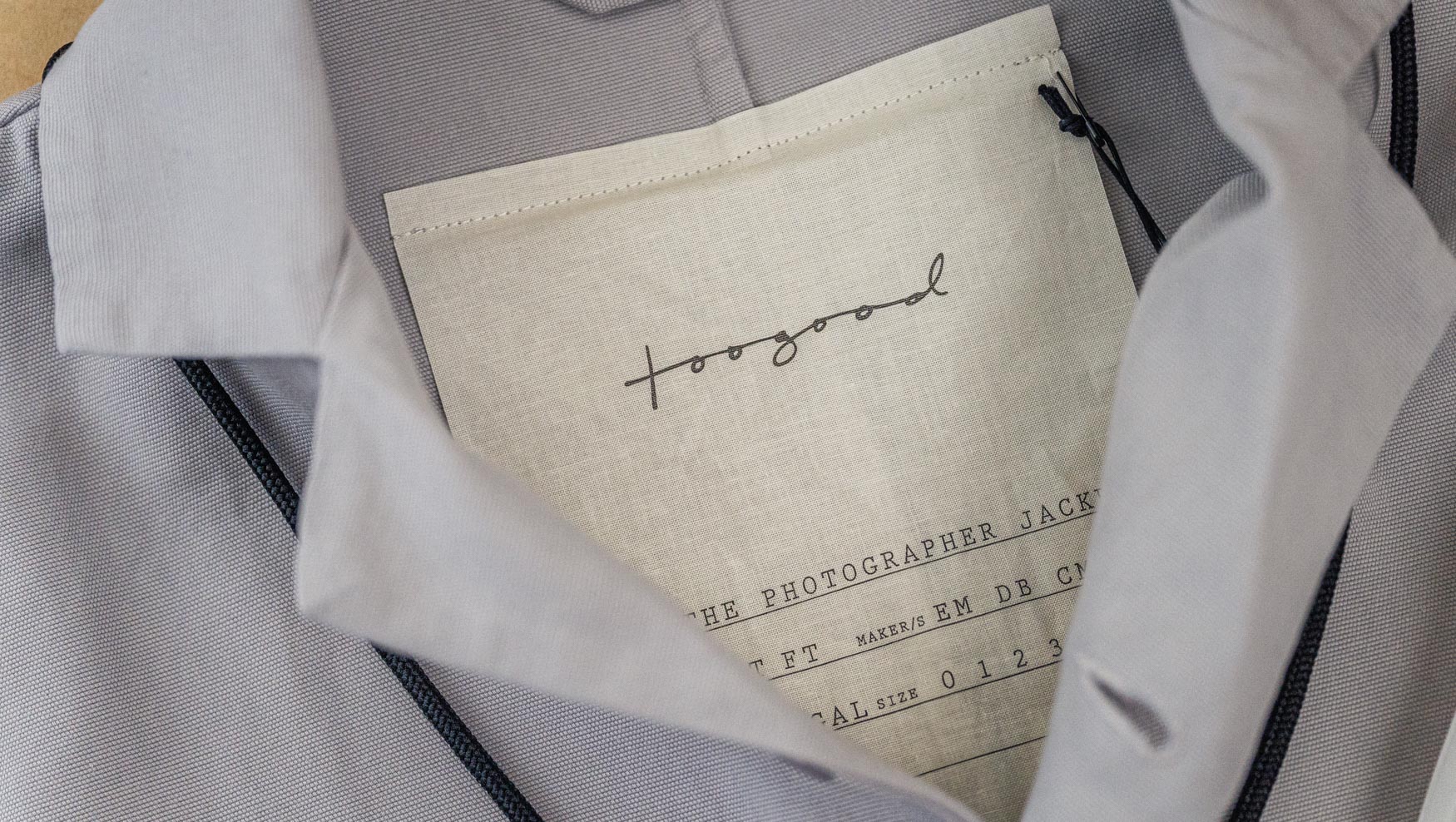 TOOGOOD / THE PHOTOGRAPHER JACKET