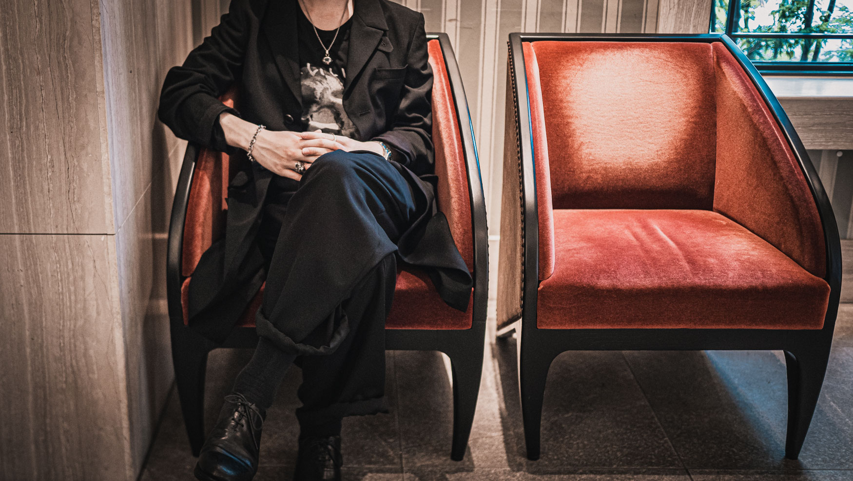 YOHJI YAMAMOTO 21SS WEARING IMAGE