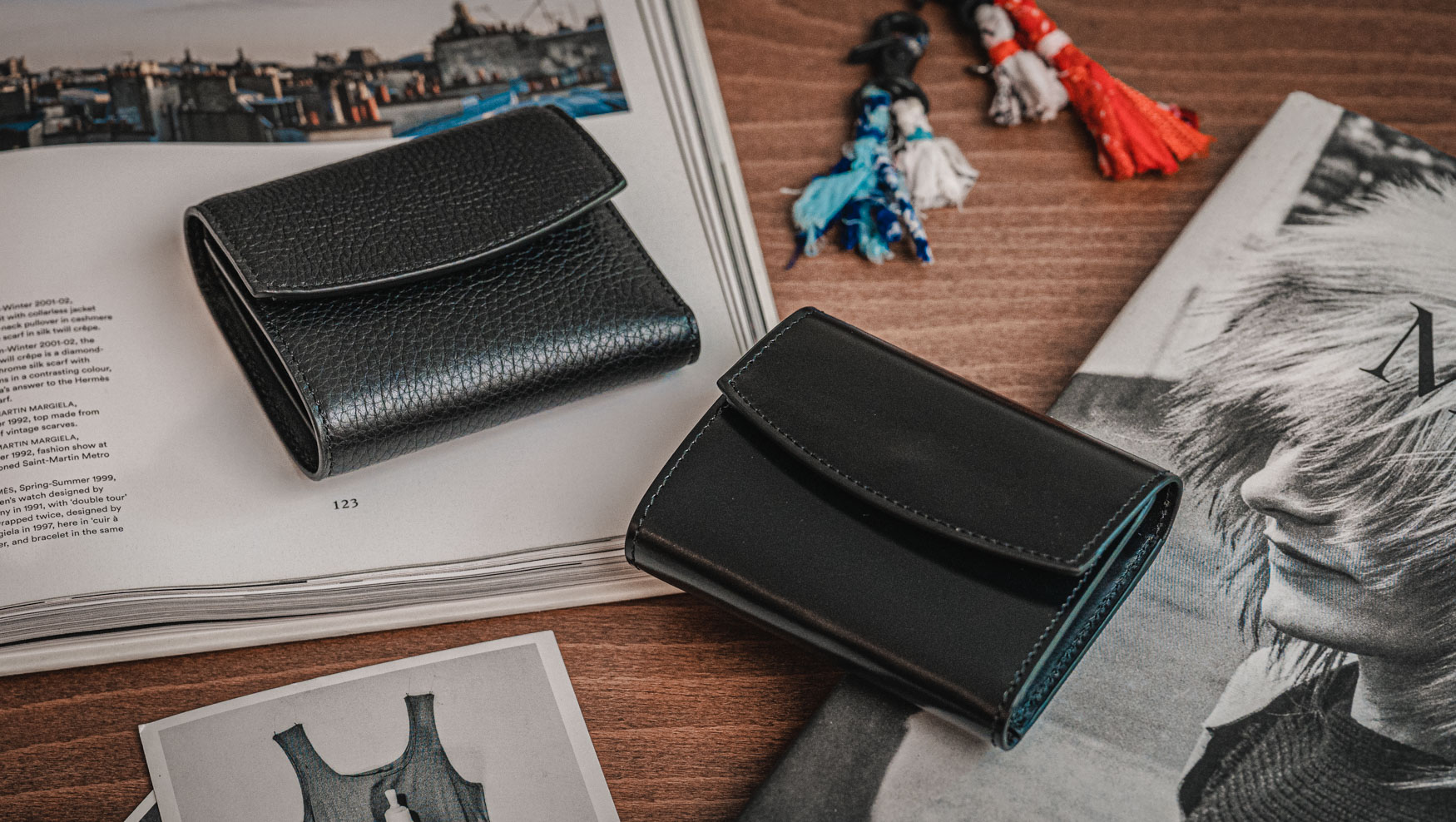 MAISON MARGIELA / SNAPED 3-FOLD WALLET