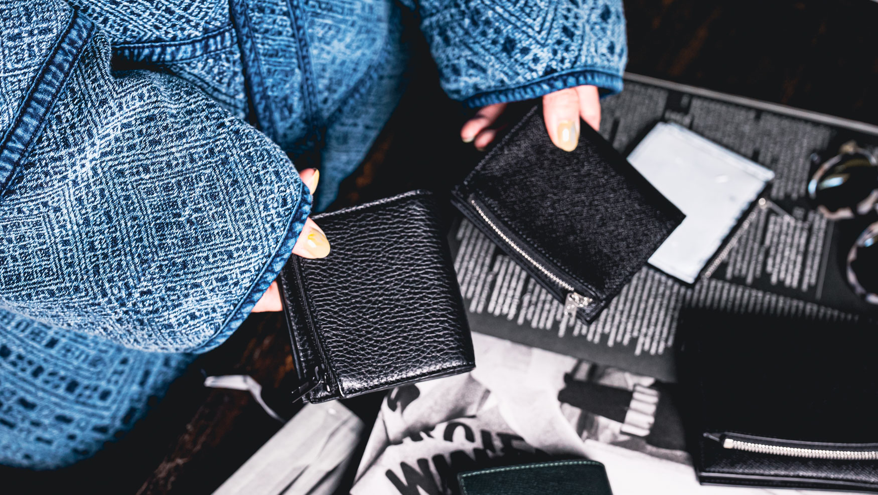 MAISON MARGIELA Bi-Fold Mini Wallet 2type