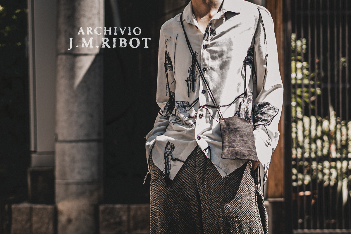 ARCHIVIO J.M.Ribot 21-22AW 刺繍シャツ | HUES 福岡セレクトショップ