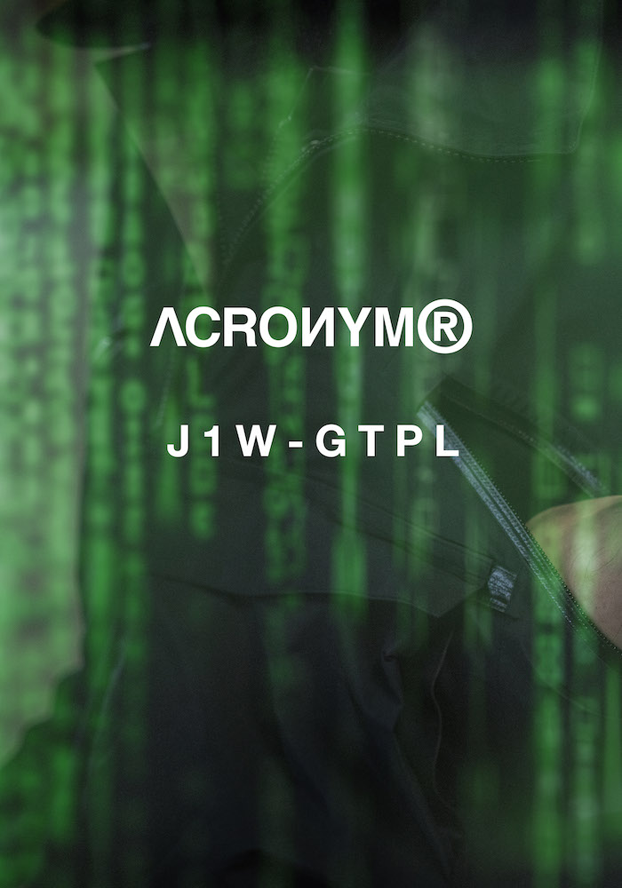 ACRONYM®-アクロニウム- FW21 / 2L GORE-TEX PACLITE PLUS INTEROPS JACKET (J1W-GTPL)