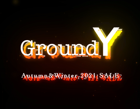 Ground Y 2021AW SALE 1.26(wed) START!!!