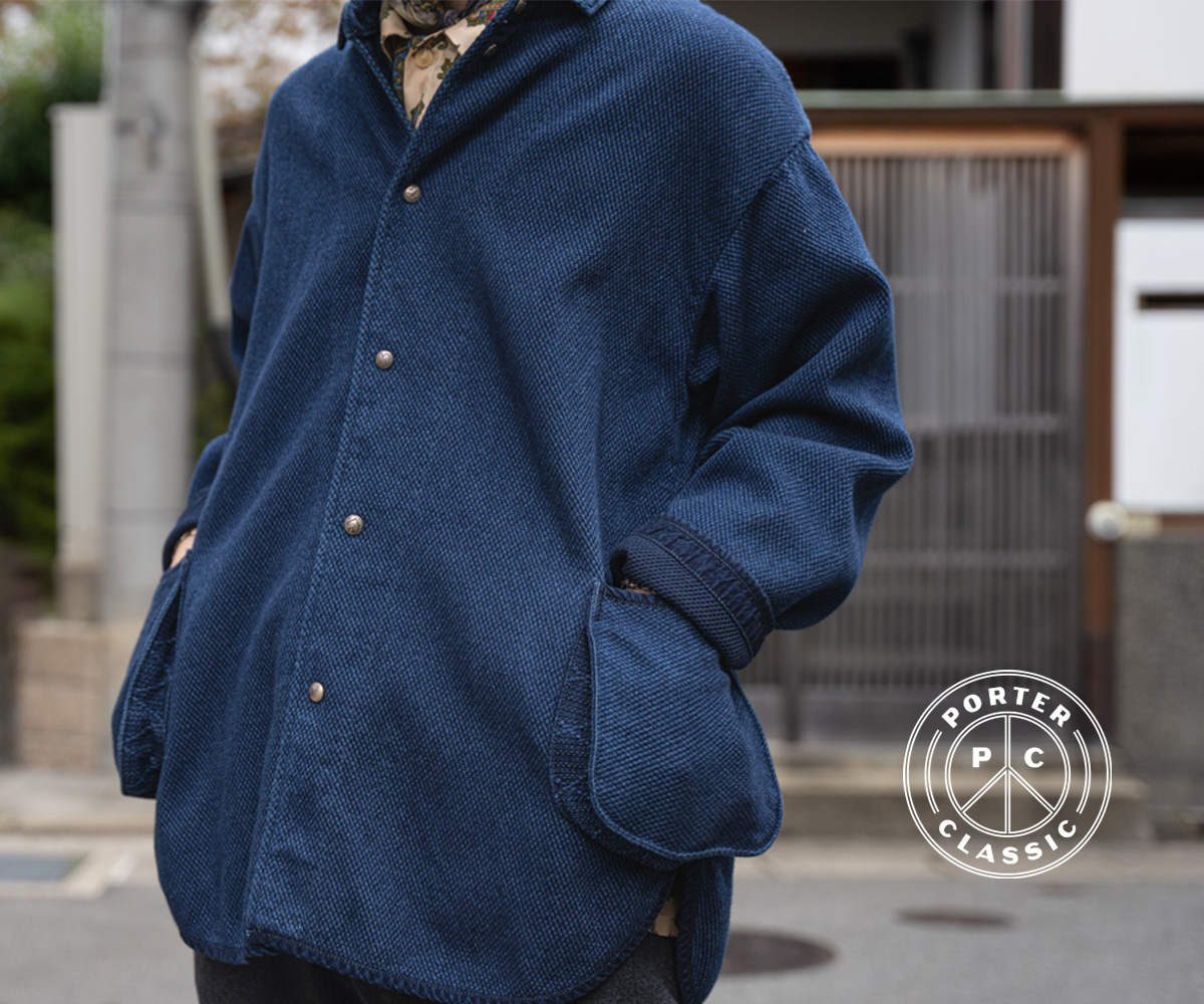 ポータークラシックのKENDOシャツジャケット | HUES 福岡セレクトショップ