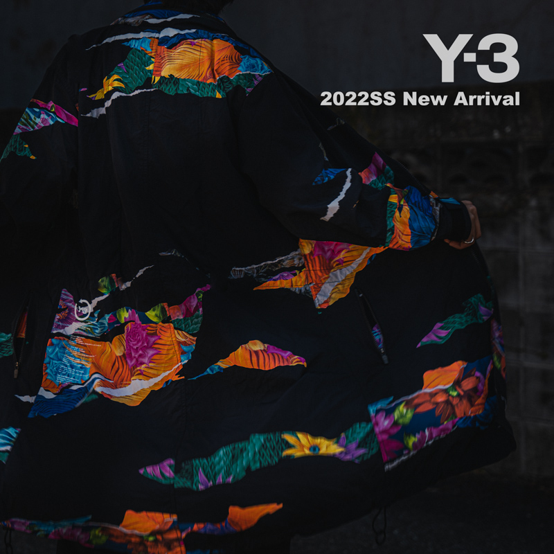 Y-3 2022年春夏新作入荷 コート&Tシャツ