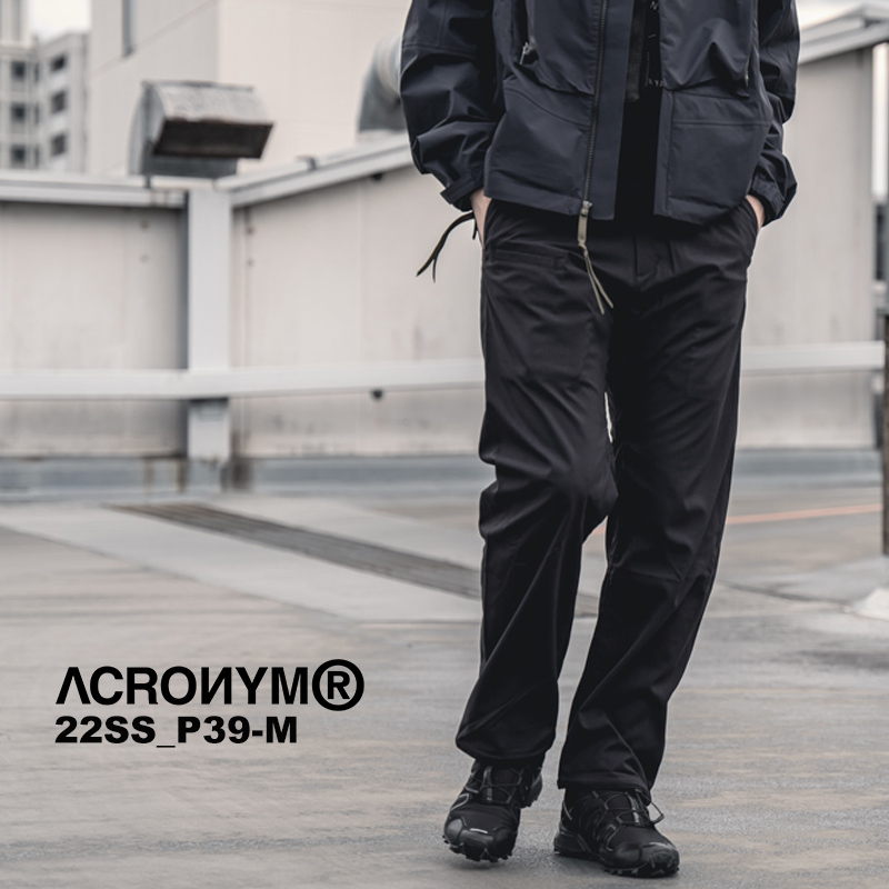 ACRONYM 2022SS Nylon Stretch 8-Pocket Trouser (P39-M)