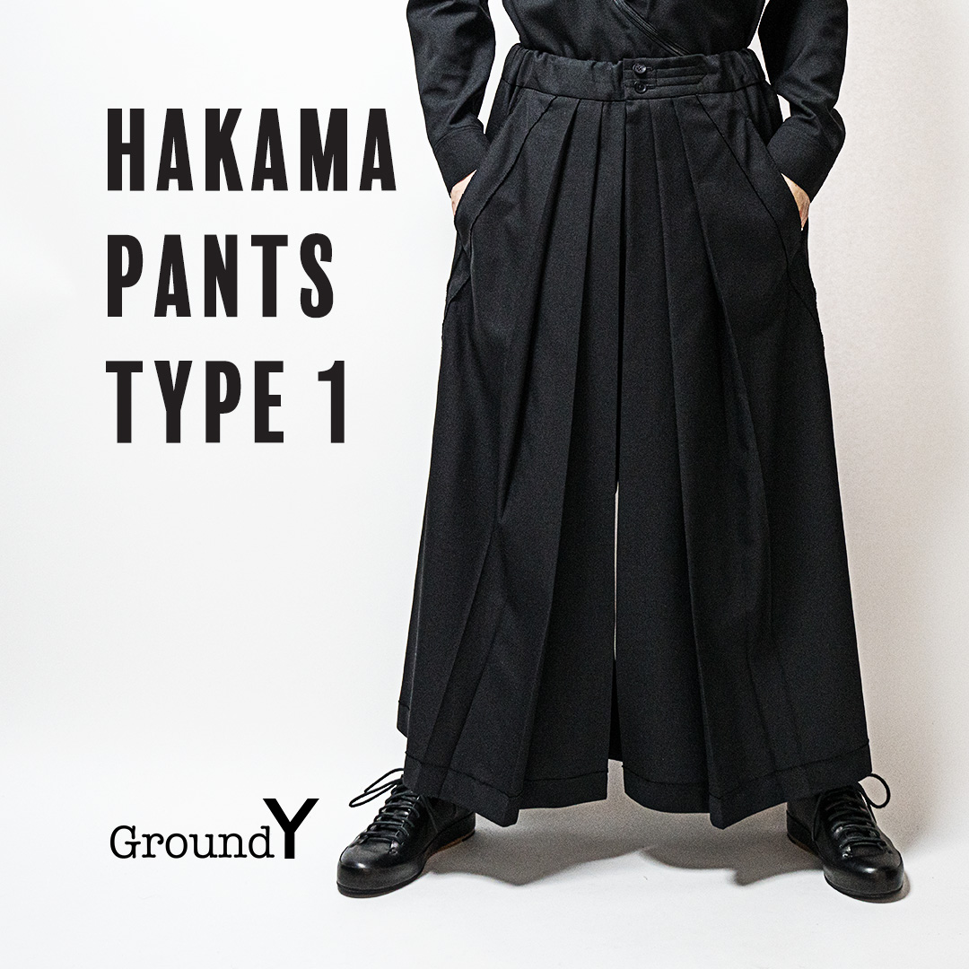 Ground Y HAKAMA Pants type1