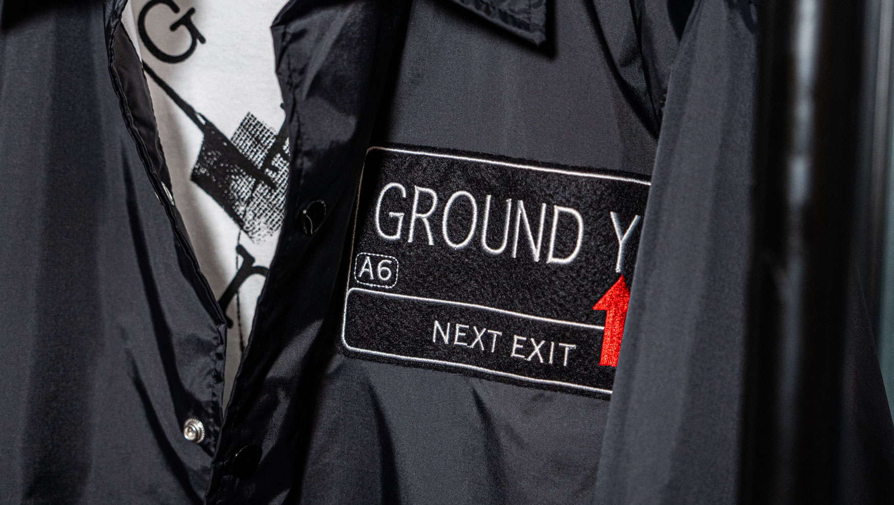 Ground Y COACH JACKET