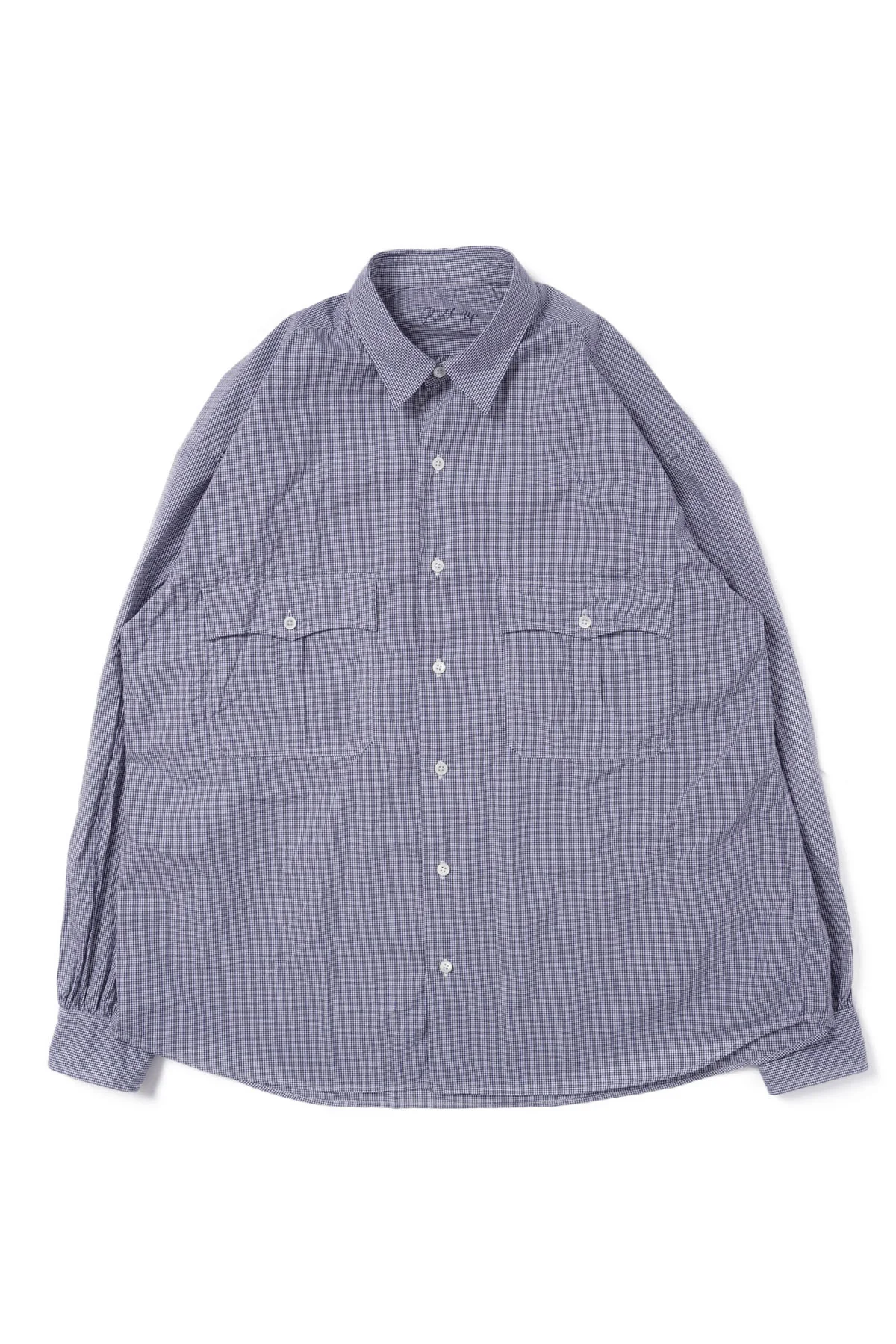 ROLL UP NEW GINGHAM CHECK SHIRT