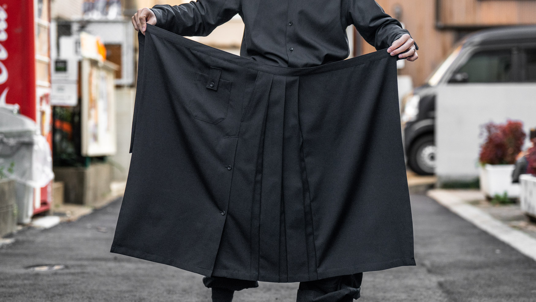 YOHJI YAMAMOTO WRAP CLOTH