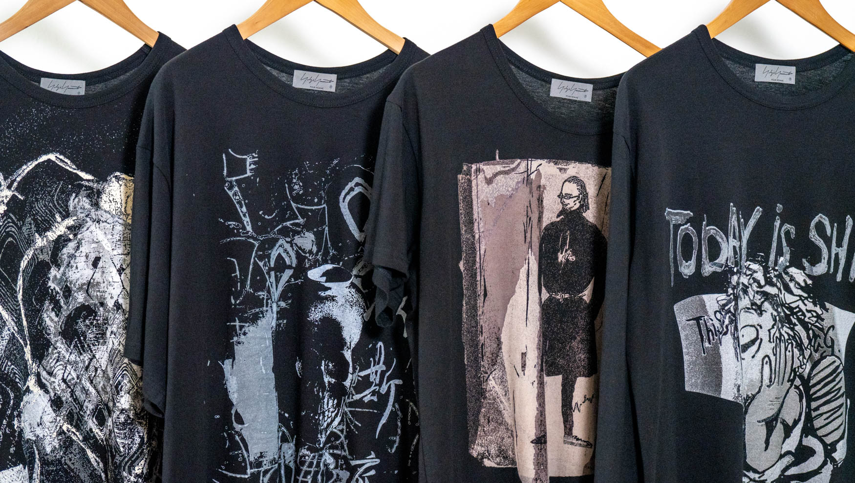 YOHJI YAMAMOTO 23SS T-SHIRT 4TYPE