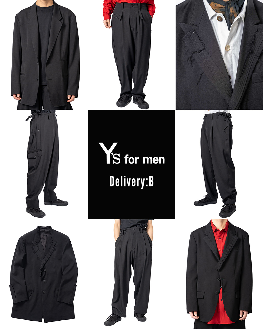 Y’s for men 24SS DELIVERY B