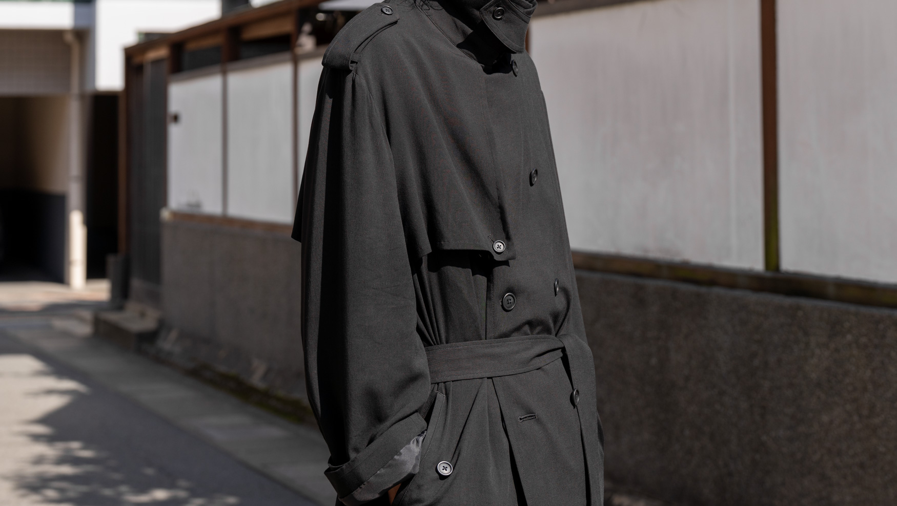 Y’S FOR MEN 24SS TRENCH COAT