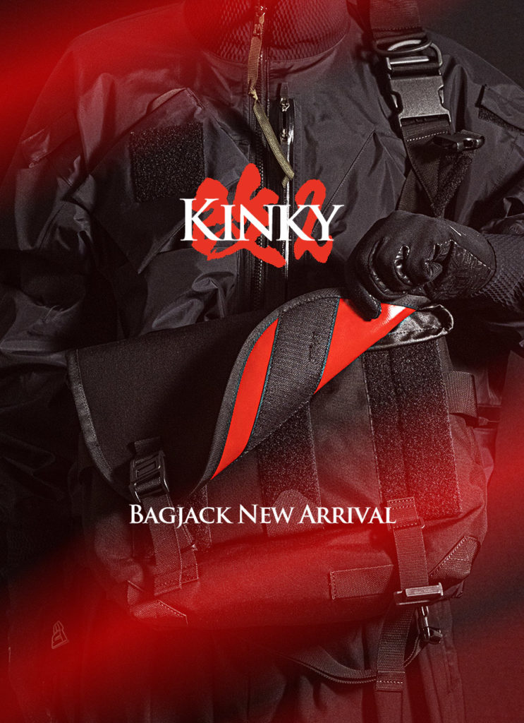 バッグジャック別注モデル「KINKY改2」& BKE,HNTR PACK 発売開始