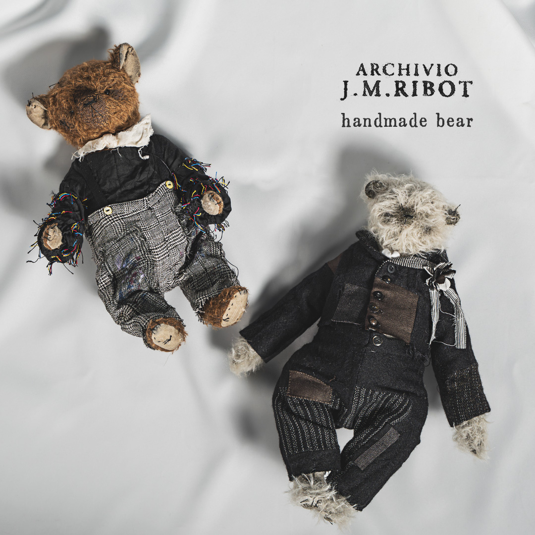 ARCHIVIO J.M.Ribotの時を纏うぬいぐるみ