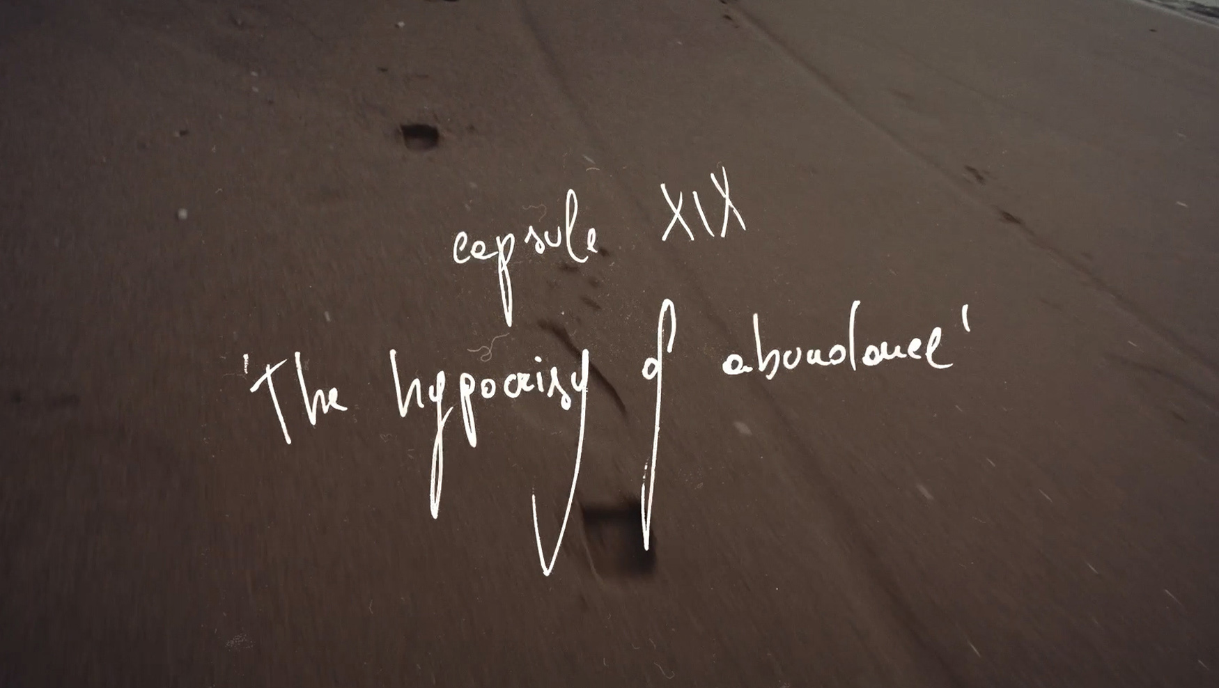 ARCHIVIO J.M.Ribot 25AW IMAGE MOVIE