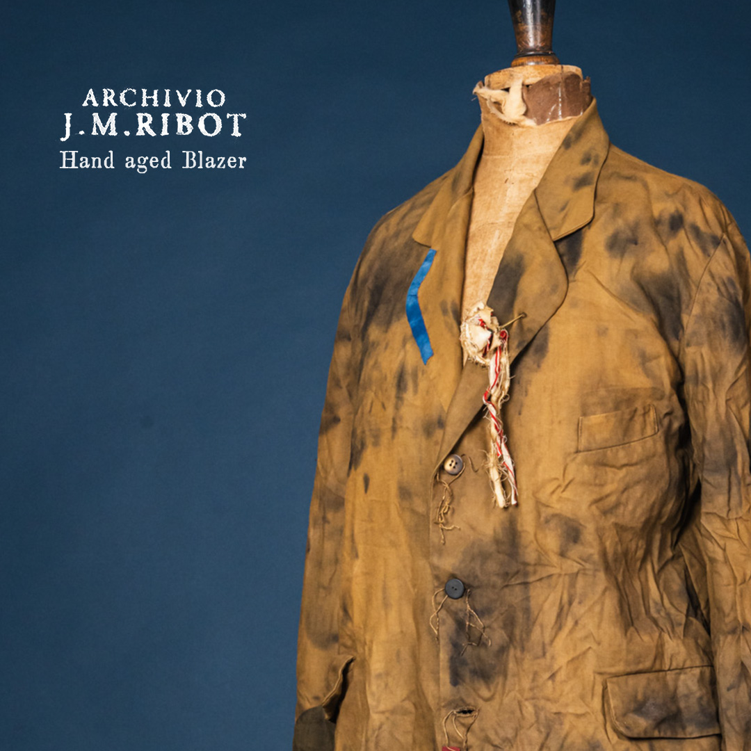 ARCHIVIO J.M.Ribot オールドブレザー2025秋冬モデル
